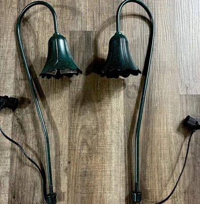2 Twilight Pro PCG-6ELS Low-Voltage Cast Aluminum Verdigris Tulip Path Lights - Image 1 of 4