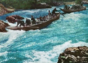 Postcard Japan Kyoto Hozukyo Rapids Unused NrMINT Unused - Picture 1 of 1