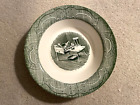 Royal China The Old Curiosity Shop 9 1/8" Green Vegetable Serving Bowl Pre-owned