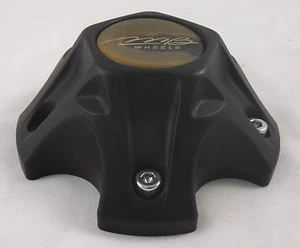 MB Wheels Flat Black Custom Wheel Center Cap Caps (1) # BC-846 - Picture 1 of 4