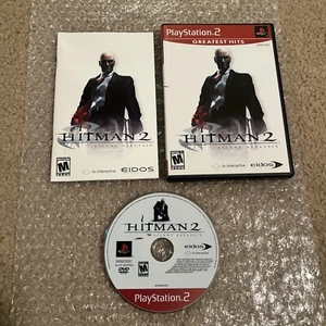 Hitman 2: Silent Assassin (PlayStation 2, 2003) Complete Tested Working - Picture 1 of 5