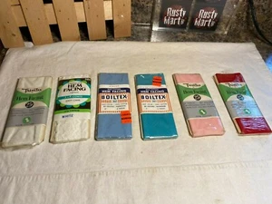 Lotto 6 orli vintage assortiti rivolti - Foto 1 di 4