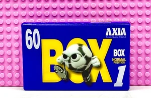 AXIA BOX 1 60 1995 JAPAN TYPE I BLANK CASSETTE TAPE (1) (SEALED) - Picture 1 of 3