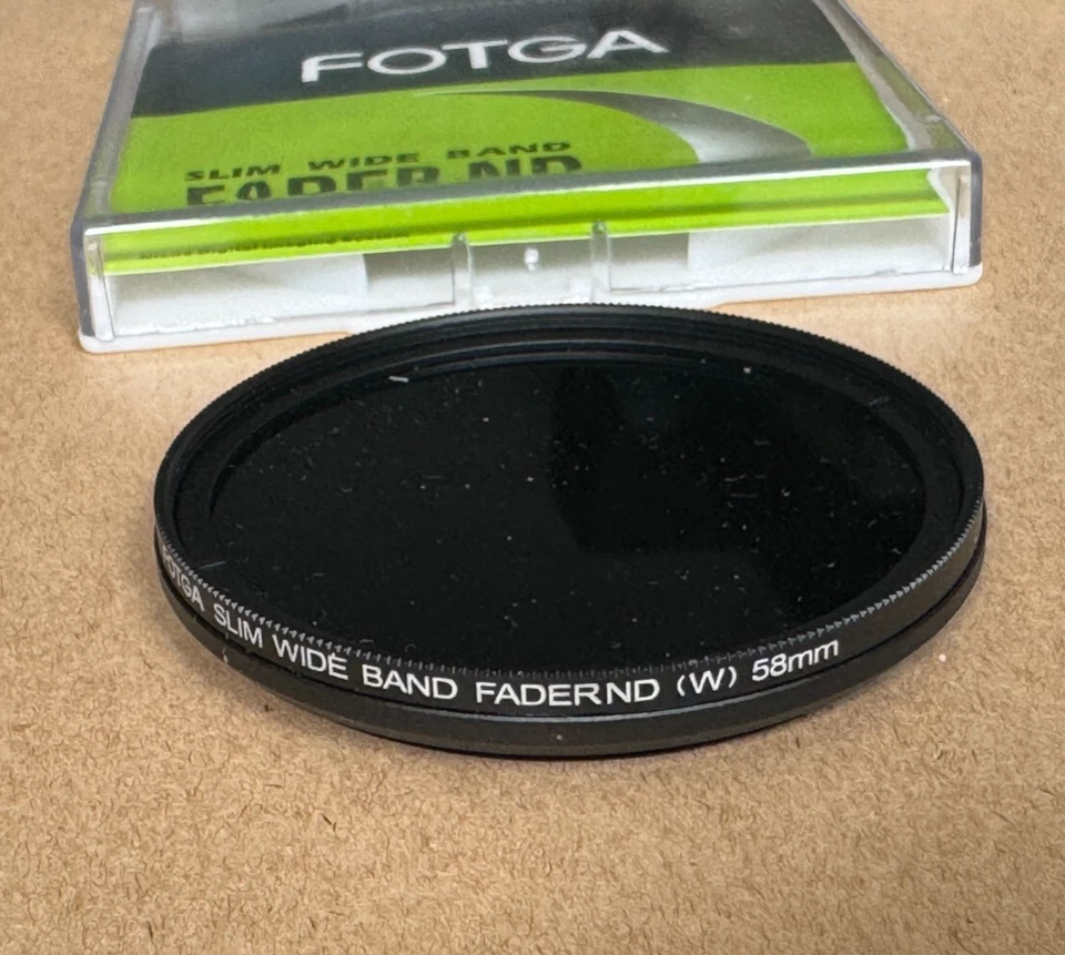 Fotga 58mm Fit , Variable Neutral Density Slim Fader Filter - Image 1 of 1