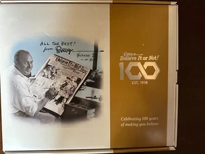 Ripley's Believe It Or Not! 100th Anniversary Huge Hardcover Book Pristine Box - Picture 1 of 4
