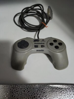 Piranha Pad PS1 PlayStation 1 Turbo Wired Controller Interact Piranhapad  - Image 1 of 4