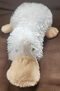 Webkinz Ganz Plush WHITE Googles Platypus 12” HM021 EXCELLENT! Pre-owned W/O Tag - Picture 1 of 6
