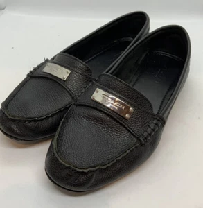 Coach Schuhe - Coach schwarze Fredric’s Halbschuhe aus genarbtem Leder, Größe 6 - Bild 1 von 8