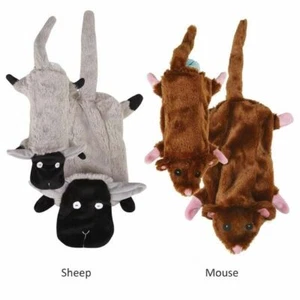 Zanies Unstuffies Dog Toy Sheep or Mouse toys B20 Can use empty H2O bottle in sm - Picture 1 of 7