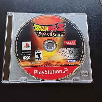 Dragon Ball Z Budokai Tenkaichi Greatest Hits PS2 Game - Loose Disc, Tested - Image 1 of 4