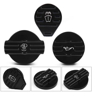 1 Set Engine Oil Cap/Bottle Cap/Tank Protect Cap Cover For VW CC Audi Seat Skoda - Picture 1 of 9