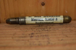 Alter Reklamestift 20/30er Jahre,Meerane,Bauklempnerei,Handwerk,Original,Rarität - Bild 1 von 4