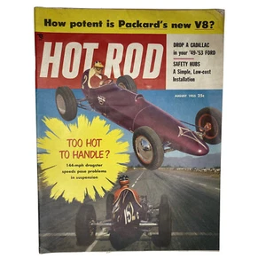 Hot Rod Magazine Vintage August 1955 Packard V8 Original Not Reprint - Picture 1 of 2