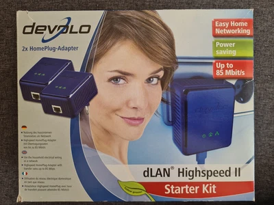 devolo dLan Highspeed II Starter Kit - Bild 1 von 4