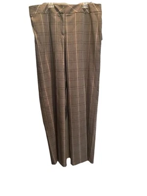 $60.00 New WOMEN'S NORTON MCNAUGHTON STRETCH DRESS PANTS SLACKS SIZE 16 Tan/pink - Image 1 of 4