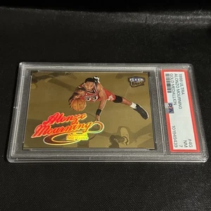 Fleer Ultra Gold Medallion 1998 #4G Alonzo Mourning Miami Heat PSA 7 casi nuevo - Imagen 1 de 3