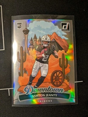 Panini Donruss Ashton Jeanty 2025 Jumbo Downtown RC - Raiders Foto 1 de 2