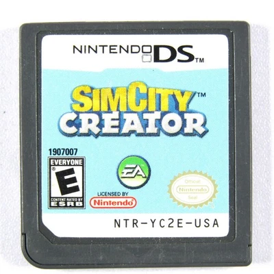 Sim City Creator Nintendo DS Authentic Tested Cartridge Only - Image 1 of 2