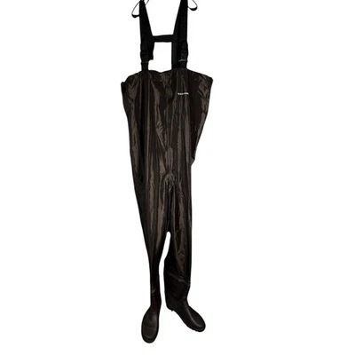 Field & Stream Fishing Chest Wader w/ Shoulder Straps & Boots Sz 13 - Image 1 of 4