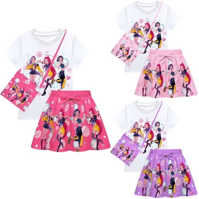 Presentes de festa cosplay personalizado caçadores de demônios semana do livro para meninas vestido de aniversário - Imagem 1 de 4