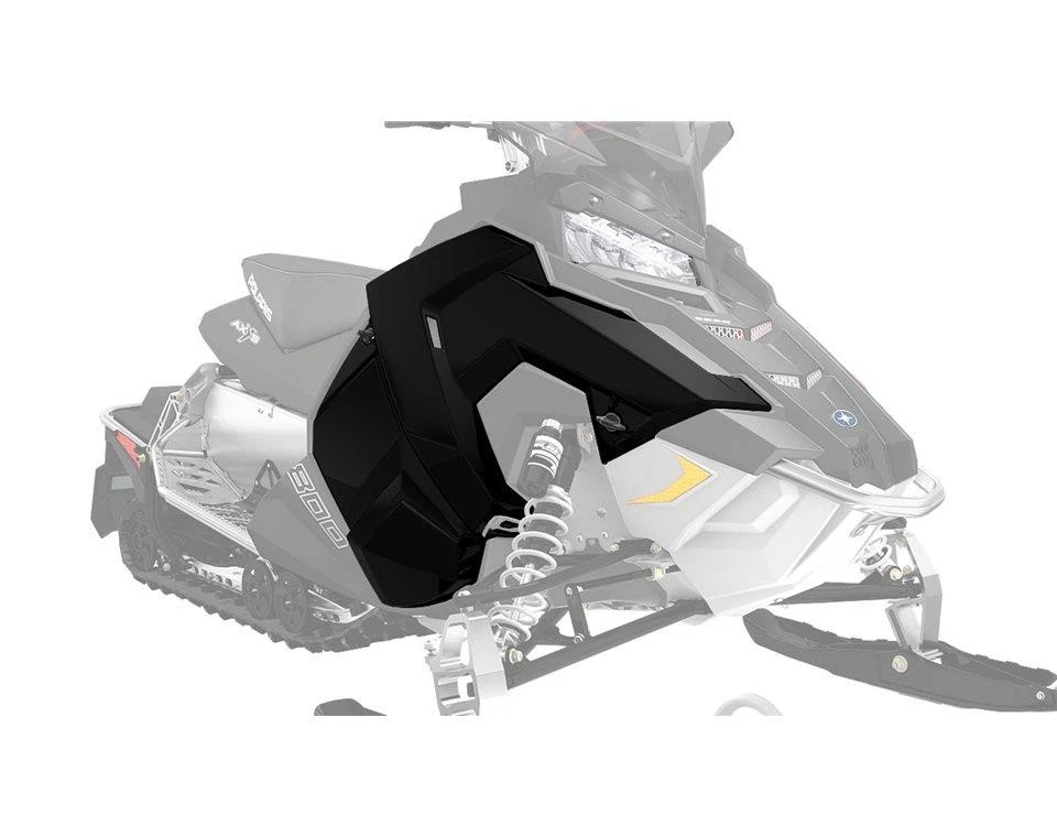 Polaris - 5451231-666 - Axys Right Side Panel, Black