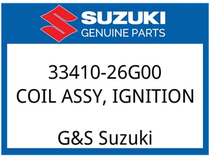Suzuki OEM Part 33410-26G00 COIL ASSY, IGNITION - Picture 1 of 1