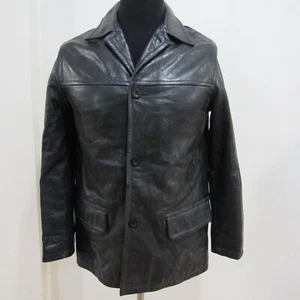 Chaqueta de cuero/oveja negra pecho 38/40 UK M REF (Y01020) CHEVIGNON DE COLECCIÓN para hombre - Imagen 1 de 17