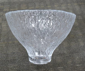 SIMON PEARCE SILVER LAKE GLASS CENTERPIECE BOWL - #5150 -10"W X 7"H - BEAUTY !!! - Picture 1 of 7