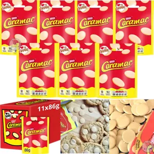 Caramac Giant Buttons Limited Edition Beutel Tasche 86g Neu Nestlé Sharing Bag - Bild 1 von 5