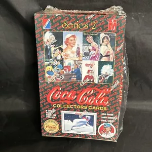 Collect-A-Card Coca Cola 1994 serie 2 carte da collezione scatola sigillata in fabbrica - Foto 1 di 10