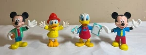 Disney Mickey Mouse & Friends 2.5" PVC Figuras/Toppers para Pasteles - Mickey & Donald - Imagen 1 de 1