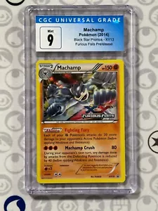 Machamp XY13 Furious Fists Prerelease Promo CGC 9 - Picture 1 of 2