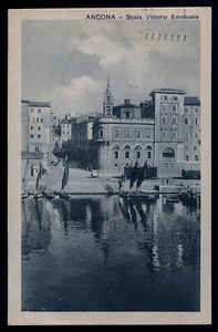 cartolina ANCONA Scalo Vittorio Emanuele - Imagen 1 de 2