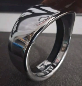 Chrome Headlight Trim Visor Ring Cover - Imagen 1 de 5