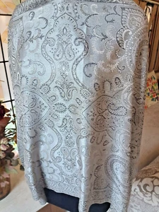 Mujer Moda Bufanda SOBER Jamawar TWILITE 100% Seda Pashmina Jamavar: 16 Diseños - Imagen 1 de 5
