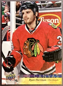 2017-18 Upper Deck Canvas #C20 Ryan Hartman Chicago Blackhawks - Picture 1 of 1