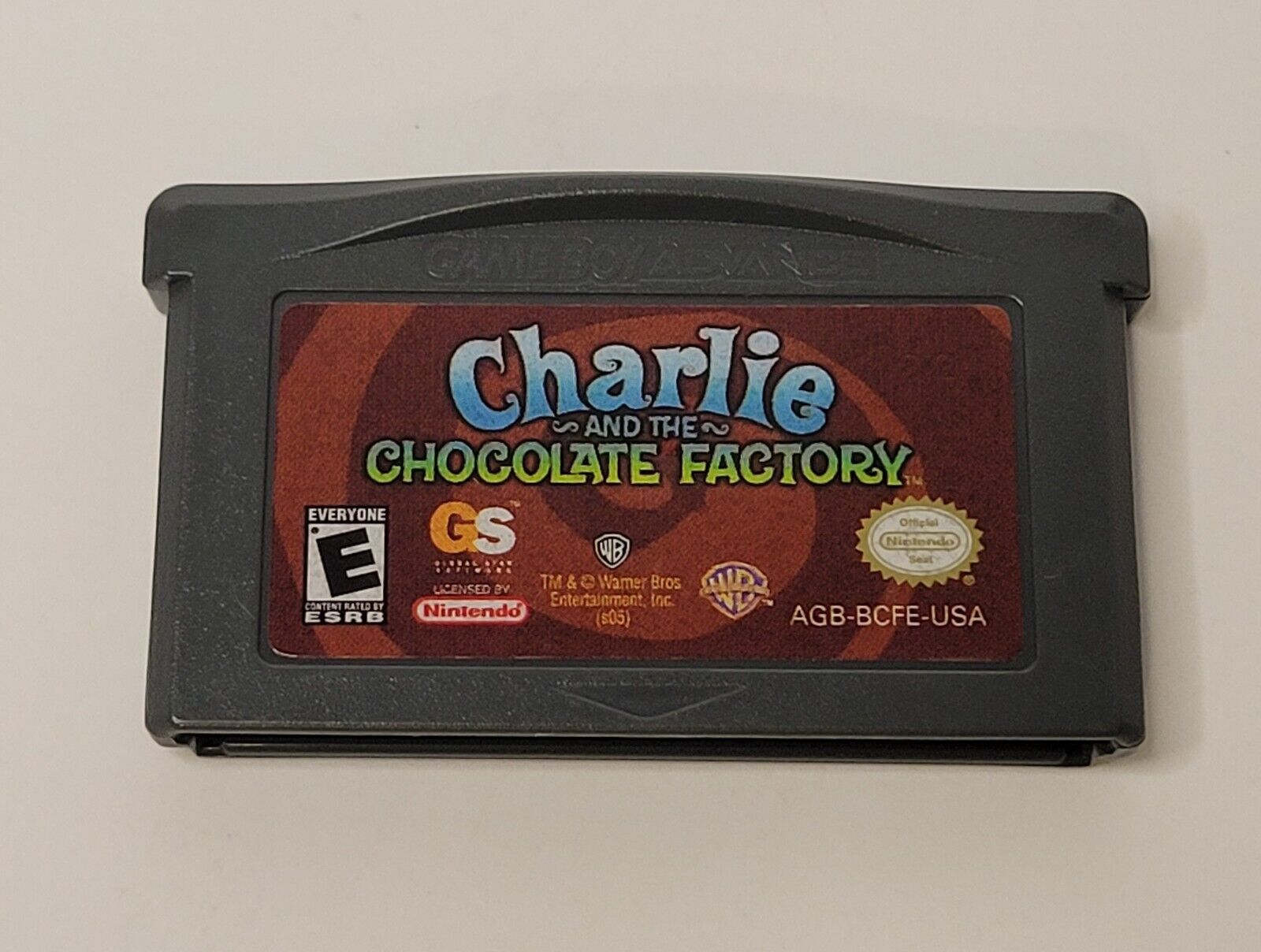Charlie and the Chocolate Factory (Nintendo Game Boy Advance, 2005) *Tested*