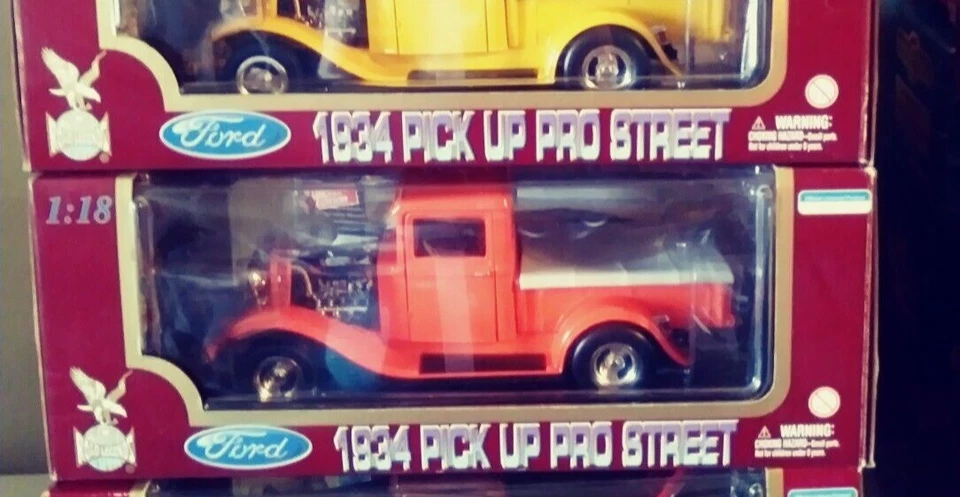 Road Legends-1934 Ford Pick Up Pro Street - naranja tamaño 1:18 Foto 1 de 1