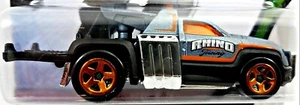 Hot Wheels 2016 Spider-Man Repo Duty Gray Marvel Rhino Tow Truck 1:64 CMJ88 - Picture 1 of 3