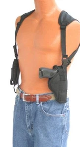 Right handed Vertical Shoulder holster For Smith & Wesson 40 Cal With 4" Barrel - Picture 1 of 2