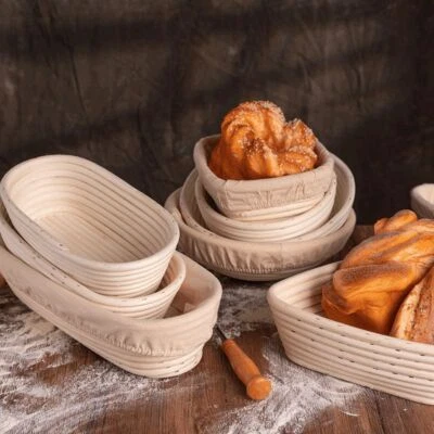 Bread Baking Basket Sourdough Bannetons Bread Proving Proofing Fermentation Mold - Image 1 of 4