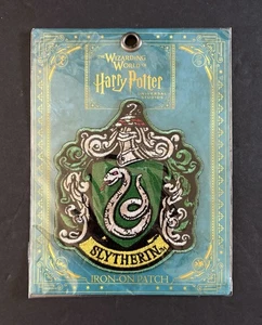 Slytherin Snake Iron On Patch Wizarding World Of Harry Potter Universal Studios - Picture 1 of 6