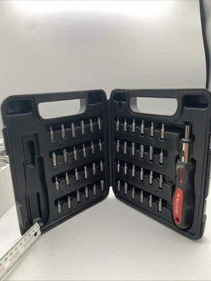 HUSKY Tool 50 Piece Precision Ratcheting Screwdriver Set w/ Case - Image 1 of 4