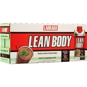 Labrada Lean Body RTD (17 fl. oz.) 12 latas de chocolate menta Foto 1 de 1
