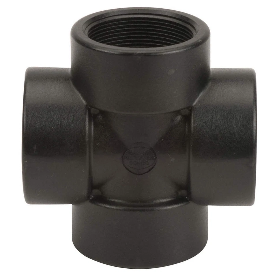 GRAINGER APPROVED CR200 Cross, 2 in x 2 in x 2 in x 2 in, NPT 1MJY3 - Image 1 of 1