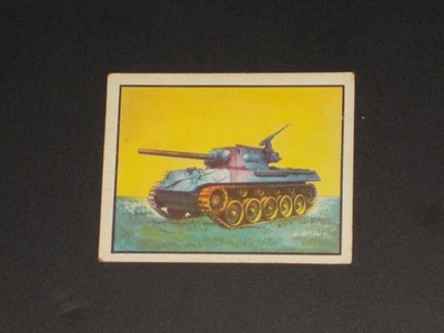 1950 FREEDOM'S WAR TANK CARD #101 TOPPS  EXTREMELY NICE *RARE NON DIECUT* - Image 1 of 2