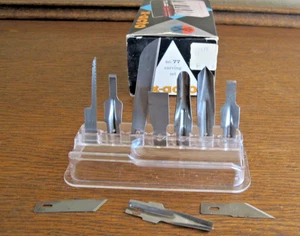 VTG X-ACTO CARVING BLADES NO. 77  LONG ISLAND, NEW YORK 1971 - Picture 1 of 5