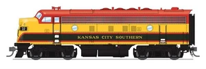 Broadway Limited HO EMD F7 A+B Kansas City Southern KCS DCC/Artículo de sonido 6676 LK - Imagen 1 de 6