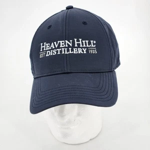 Heaven Hill Distillery Bourbon Whiskey Hat Cap Mens Adjustable Blue One Size - Picture 1 of 5