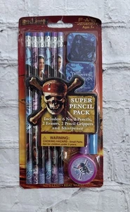 Fluch der Karibik Super Pencil Pack - Radiergummi, Anspitzer, Bleistifte - Bild 1 von 2